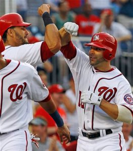 Danny Espinosa, Michael Morse