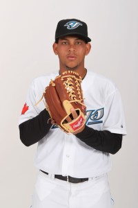 Alvarez came over in the trade with the Toronto Blue Jays. He should have more success pitching in the NL.