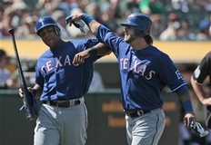 Adrian Beltre, Mike Napoli