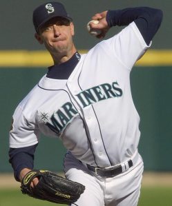 Jamie Moyer won 2O games with the Mariners into his 40's as a soft tossing pitcher.  That is some video worth watching for Randy Wolf.