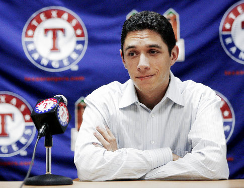 Jon Daniels will be keeping a keen eye on what happens with the pitching staff. If the Rangers can keep everything together, and be fully operational by summer, look the hell out. Daniels will do some trading and spend every $ he is allocated for another World Series run, The team has an outstanding Lineup a- and depth in the Bullpen.