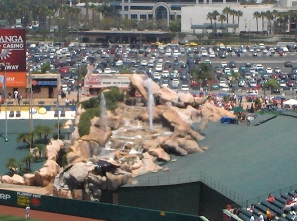 Angel Stadium is host to the 4th game being played tomorrow, with all East teams being done playing (barring extra innings), and the two clubs, ratings will be pretty bad for this contest.   I am still watching.