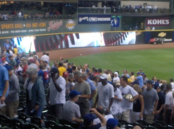 Miller Park is one of the best parks to watch a game in. They actually give away a free fridge full of beer to the best tailgate in the parking before the lot. However with the loss of key players over the last few years, plus the saga of the Ryan Braun, how much more will the fans endure to show up at the park. The 2013 version of the club, finished 74 - 88 (4th in the NL Central), with Braun missing 65 games. But seriously the team was headed nowhere with their talent base, so why not trade him for 2 or 3 younger players, that could be part of the core nucleus when the team competes again?