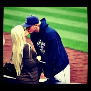 Dallas Latos was attacked at PNC Park by a rabid fan during the wild card play in Game versus Pittsburgh. We are hoping for the best for her, but don't think Pitty is a place for her to be right now.