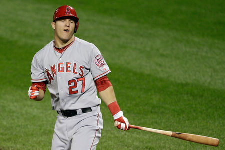 Trout must find a way to stay selective at the plate -to keep walking in 2013 - especially if his average dips. He can wreak havoc on the base paths once he makes it there.