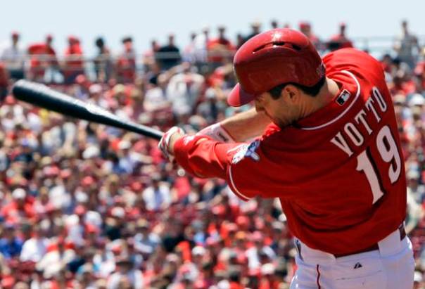 In his 1st half season during last year, Joey Votto clubbed for a 3 Slash Line of ..348/.471/1.124 with 35 Doubles, 14 HRs and 48 RBI. He was the leading candidate to pull in his 2nd NL MVP Award. Once he returned from injury, he was not the same - only plating 8 RBI and HRs in the last 28 games he played in