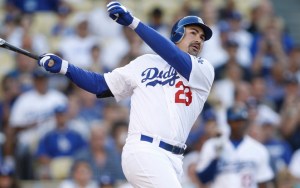The clutch duties hasn't been solely relying on Kemp, but Adrian Gonzalez as well. He's the one player who has actually found numerous success in clutch situations. He is batting .337 with 2 HRs and 17 RBI.  Gonzalez will probably not approach his HR days from a few years ago - however he is a great gap hitter - and should be counted on for a about 60 - 70 Extra Base Hits this year.  Dodger first baseman is losing the first basemen votes even though he is leading the team in HRs with 10 and is hitting .297. He is behind in a race led by Reds' Joey Votto and Diamondbacks' Paul Goldschmidt.