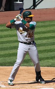 How important was Cespedes to The A's Lineup?  They went 82-47 with him in the lineup and 12-21 without him.  He was the biggest reason the team has soared into the playoff race and wont the AL East.  Beane secured him Free Agency last year without trading any prospects.  Cespedes clubbed 23 HRs.   The Cuban has 38 Career HRs