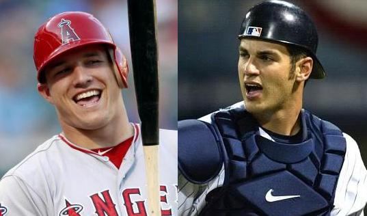 Mike Trout and Joe Mauer