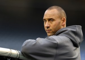 Derek Jeter is leaving a legacy of greatness that would not be curtailed by the teams 1st losing season in over 20 years. Yes, that would be what would probably happen if they dealt some more veterans away. But he has 5 World Series Rings in 7 appearances, and he would know the team is setting themselves up for future seasons by doing the move.