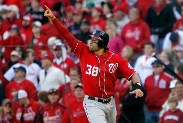 Micheal Morse had his best year in 2011 with the Nationals, where he hit .303, with 31 HRs and 95 RBI during his 515 AB. Funny enough his Roster Tree goes all the way back