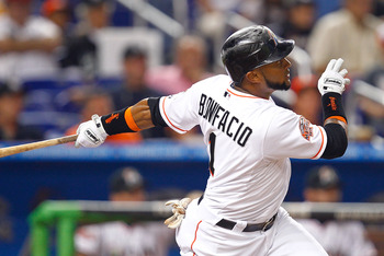 Emilio Bonifacio struggled through injuries in 2012, yet still stole 25 bases in only 244 AB.  The team will need him to try and repeat his 2011 numbers where he was a .296 hitter with a OBP of .329.  If he can't stay healthy for the Jays, the trade will not look so favorable