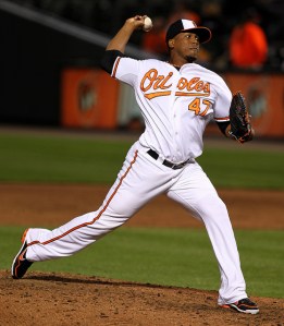 Pedro Strop was 5-2 with a 2.44 ERA in 70 Appearances in relief and 66.1 IP for the O's. He was a masterful 1/2 combination with Jim Johnson. They will need Strop to duplicate his totals in 2013. He would also be in for a huge pay-raise in 2014 as an Arbitration Eligible Players.