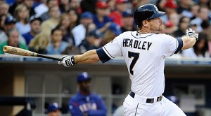 Chase Headley actually fared well at Petco Park in 2012 - with a 3 Slash Line of - .272/.357/.812. He added 13 HRs and 51 RBI. He could potentially hit a few more out with the fences drawn in