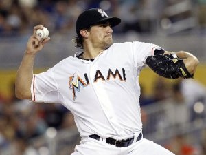 Nate Eovaldi had a 3.39 ERA for the Marlins in 18 Game Starts. during last year. He has flamethrower stuff - and may turn out to be a nice middle of the rotation starter. Eovaldi was picked up in the Hanley Ramirez trade in 2012. Eovaldi's biggest strength last season was his fastball velocity, which sat at 96.1 MPH. I don't want to understate how important fastball velocity can be, but it is not necessarily a sole determining factor in a player's success.