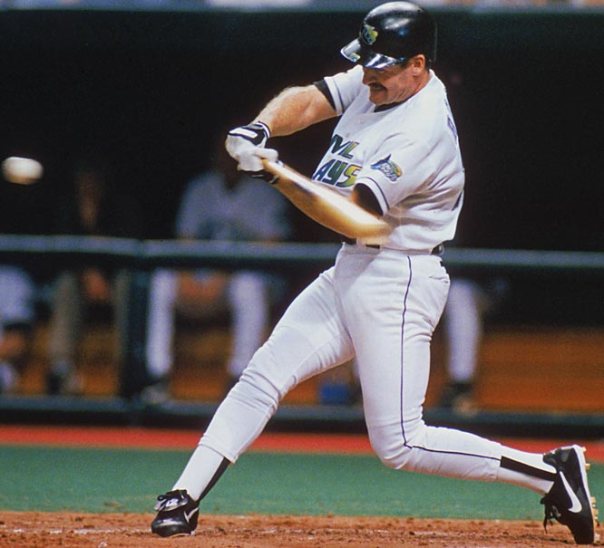 Wade Boggs collected his 3000th Hit for the Rays. It was a HR. He and Derek Jeter are the only 2 guys ever to have their 3K hit as a round-tripper