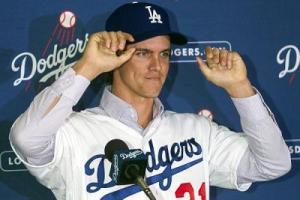 Zack Greinke pitched 6.1 innings, with 6 SO, 2 H and no earned runs in his Dodger debut on Friday Mar. 5, 2013. He also earned the win in the 3-3 Dodger win against the Pirates.