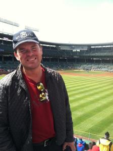 Sitting amongst the crowd in Wrigley Field, makes it feel like you are in a Baseball "Time Warp"