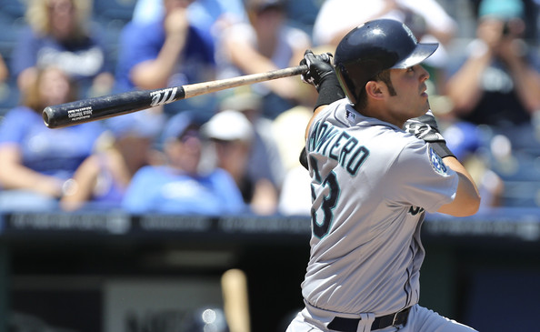 With Jaso out of the picture, and Zunino not having MLB experience, Montero will have to take on more of the catching load in 2013.  He had a 3 Slash Line of .260/.298/.685 with 15 HRs and 62 RBI.