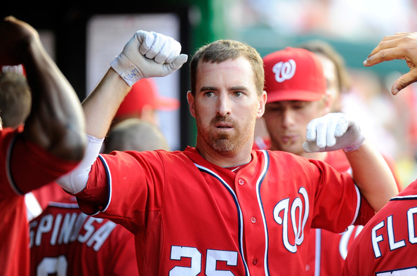 Adam LaRoche took home both a Silver Slugger Award and a Gold Glove Award in 2012 for the 1st time in his career for both categories.