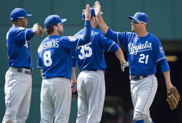 Eric Hosmer, Mike Moustakas and Jeff Francoeur have a combined 2 HRs between them to start the 2013 MLB Campaign. Despite KC being tied for fewest HRs in the Major Leagues (and last in the AL with 16 HRs) - the club is 15 - 10 and only trails Detroit by one half game in the American League Central.