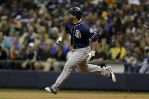 Yonder Alonso will be one of the benefactors for Petco Park once the fences are brought in. He only hit 3 HRs in 261 AB in SD last year - absolutely abysmal power from the First Baseman Position.