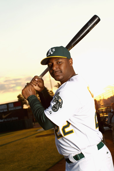 Chris Carter exemplified the kind of roster Billy Beane once assembled in Oakland back a few years ago -and he was front and center when the 2012 club surged down the second half of the year. Carter would go on to smash 90 HRs in 3 seasons with the Astros, before clubbing a career and NL best 41 big fliy's in 2015.)