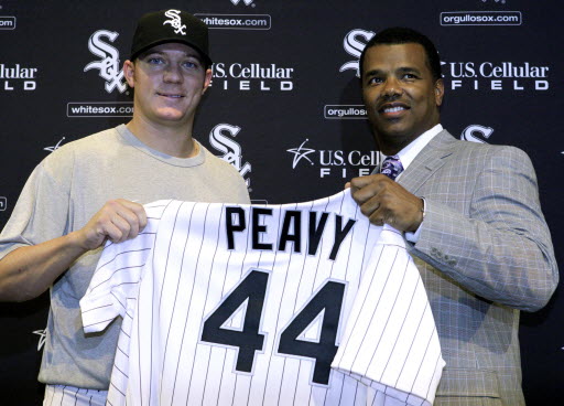 Peavy was 7-5 with a 2.85 ERA in the 1st half of the 2012 campaign - which helped him earn his 3rd ALL-Star Appearance of his career.  Peavy struggled in the 2nd half with a 4-7 record with a 4.00 ERA.  The good news was he threw his most IP in 5 years.