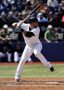 The Bautista high leg kick, which is now an integral part of his new and improved timing mechanism.