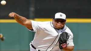 Bruce Rondon also was called up for tonights game. He will be added to the relief troops. He pitched 7.2 scoreless Innings in Toledo - Striking out 9 batters to earn the promotion