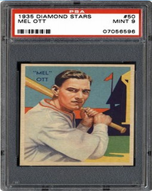 The Front Of The Historic Card