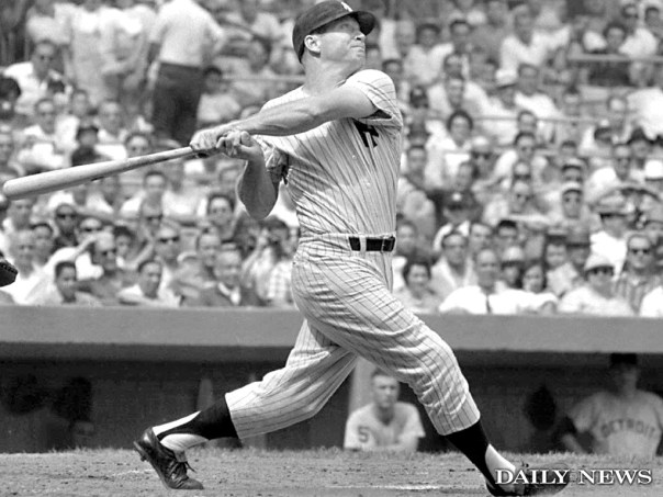Mickey Mantle is the ALL - Time HR leader amongst switch hitters. He was a 3 Time AL MVP with 6 other top 5 finishes. He won the Triple Crown in 1956 for the Yankees. In an era that was not known for Stealing, he held himself back - or he could have been Baseballs first 40/40 Man. Mantle slugged over 1.000 OPS in 8 years and held a Career 3 Slash line of .298/.421/.977.