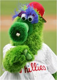 The Phanatic routinely wrecks the field during rain delays with his ATV