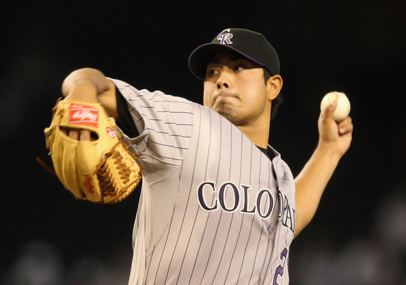 Jorge De La Rosa signed a fairly large 3YR/31.5 Million Dollar deal prior to the '11 season and has only pitched 13 games since. The Rockies are hoping to get something out of him in the final year of his deal, and he hopes to pitch well before he goes back on the market.