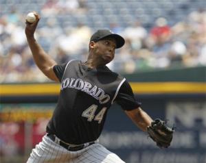 Juan Nicasio has always had a bright future in the MLB and showed it in his ML debut when he went 7 IP allowing 0 ER getting the Win over the Cardinals. He really just hasn't been able to catch a break since. Hopefully in 2013 he can showcase his true ability.