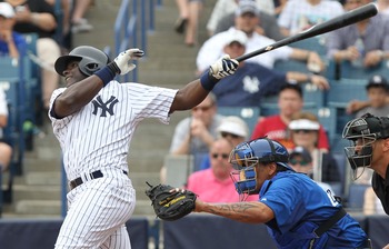 Of the players on the farm ready to contribute right now, there isn't a more important name to know than Ronnier Mustelier. Musty has been trying to hit his way into regular At Bats in the Yankees line-up during Spring Training. He might have just done it.