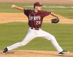 Chris  Stratton was a first round pick for the Giants in 2012.  You can expect to see him, possibly as soon as late 2014 pitching for the Giants