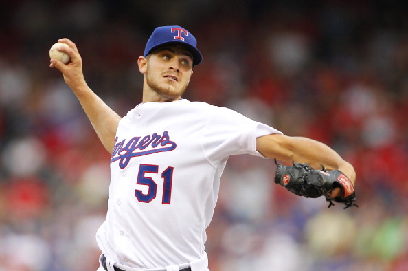 Rookie RHP Justin Grimm has greatly improved from his 2012 appearance to this season. And then there’s Justin Grimm. In 2012 Grimm was called up for a few appearances, two of which he started. He was less than stellar to say the least.In 14 innings pitched last season, Grimm had 14 Earned Runs, allowed 22 Hits, 3 BBs, and Struck Out 13. So far in the 2013 season, he has pitched 17 innings in the 3 games he has started with 15 Ks and an incredible 1.59 ERA.