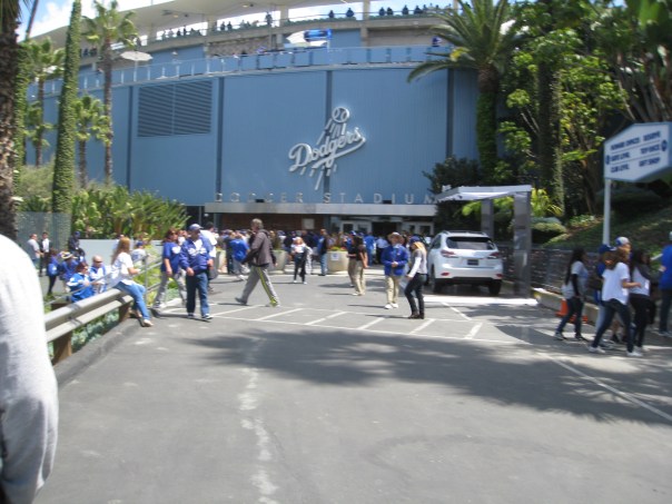 Dodger Stadium was at full capacity (53,138) on Monday's Opening Day. It was 66 Degrees at Game Time. With the MLB' biggest payroll right now, the Dodgers have heavy expectations in 2013. They won 4 - 0 on Mondays game - before dropping back to back games to the Giants