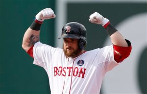 Jonny Gomes has to be becoming a fan favorite already. He has bounced around the league having up and down years with varying amounts of playing time, but I love the idea of him platooning with Nava in LF this year for the Boston Red Sox. Welcome to Boston Jonny.