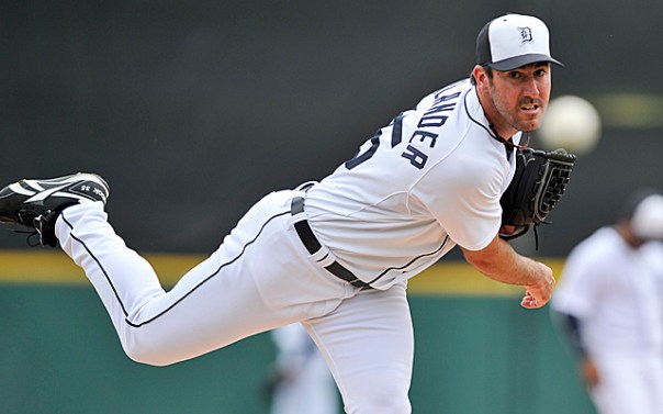Justin Verlander was once the best pitcher in the American League over the last 5 years. Verlander was 137 - 77 (.640) with a 3.41 ERA in the 1st 9 years of his career. The 2011 AL Cy Young Winner and 2012 Cy Young runner up is signed with the club until at least 2019, and it could be 2020 with a Vesting Option. Verlander had thrown over 200+ IP each year since 2007. The Detroit Tigers are certainly lucky the San Diego Padres took Matt Bush with the 1st overall pick - as JVerlander has been the best pitcher in the American League over the last 5 years. Verlander is 137 - 77 (.640) with a 3.41 ERA in the 1st 9 years of his career. The 2011 AL Cy Young Winner and 2012 Cy Young runner up is signed with the club until at least 2019, and it could be 2020 with a Vesting Option. Verlander has thrown over 200+ IP each year since 2007. The 30 Year old has added a 7 - 5 record in 15 Career Post Season Games and a 3.28 ERA - among 0 - 3 with a 7.20 in 3 World Series Starts