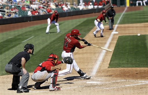 At first glance this season, it looked liked a horrible trade for the Arizona club, parting with Justin Upton and Chris Johnson, for the veteran's services plus Randall Delgado.  But Since the ALL - Star Break, Prado has a 3 Slash Line of .322/.368/.851 with 40 RBI in just 52 Games Played.  He has upped his overall Slash to .279/.327/.737, with 13 HRs and 74 RBI.  The 29 Year Old has these stats despite being in a 6 - 37 Slump (.162 BA) over the last 10 Games.  The team signed Prado to a 4 Year $40 MIL deal (2013 - 2016) before start of play this campaign.