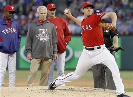 Rookie RHP Nick Tepesch has had an impressive start to the season with 14 SO over 21 Innings Pitched. RHP Tepesch was drafted in the 14th round by Texas in 2010 (same as Grimm) spent two years in the Minor League system, never pitching above AA Frisco. He had a career ERA of 3.77, and had only recorded one shutout in his Minor League career. Once LHP Martin Perez was set back by a hand injury, the 24 year old was finally given his chance in the Majors.