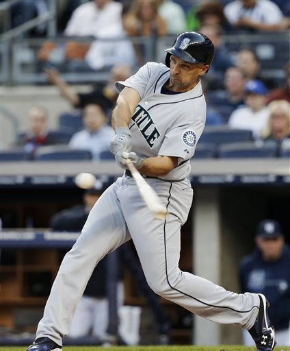 Ibanez had 1004 RBI in the last 11 Years and he clubbed 338 of those from 2006-2008 with the Mariners. He is likely to see around 350-400 AB this year. Ibanez has hit HRs in consecutive days - hitting 1 HR on Tuesday versus the Yankees - before exploding for a Grand Slam and a 2 run shot yesterday versus his old Yankees Teammates. He is currently on a 5 Games Hitting Streak ( 8 - 19, .421) with 5 HRs and 12 RBI