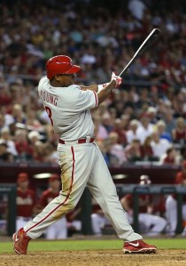 Delmon Young has not exactly lit up for the Phillies this campaign - hitting .208/.286/.619 and just 1 HR, plus 4 RBI in 48 AB. Despite this abysmal start, Delmon Young might just hit 5th? Really?