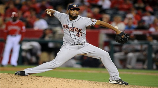 Jose Veras has thrown okay for the Astros - despite blowing 3 Save Opportunities in 11 Chances this season. Friday's Blown Save has put a wrench on a nice May he was authoring from the Bullpen. Over his past 14 outings, veras has pitched 14.2 innings and allowed two runs while recording eight saves. Opponents are only 4 for 44 (.091) against Veras in those outings.