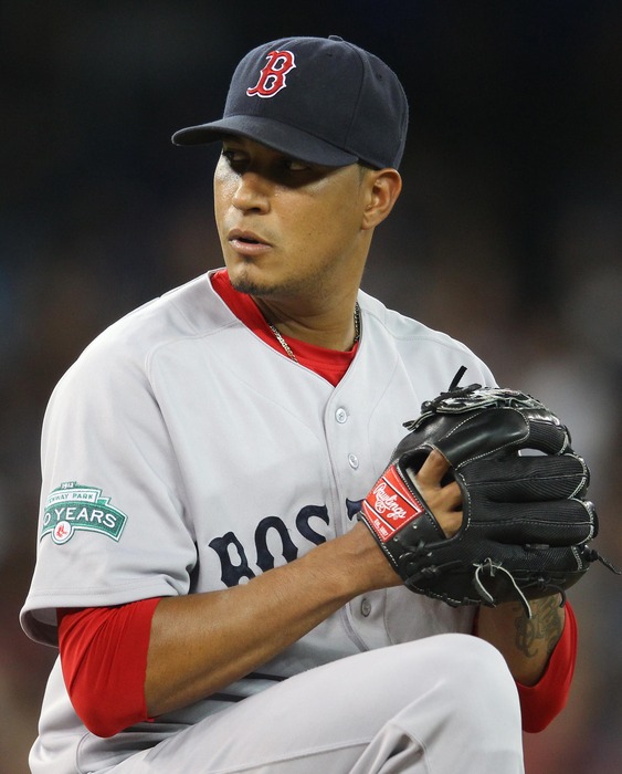 Felix Doubront had 167 K's in 2012 in just 161 IP, but he also had 71 BB's in that same span. His K/9 and BB/9 rates have both climbed slightly in the small sample size that has been his 2013 season to this point.
