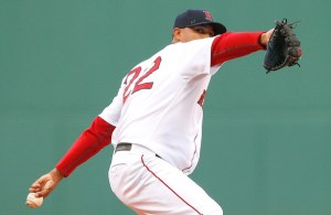 In the video you can see at about the 45 second mark he strikes out the side in the 3rd inning using each of his pitches for the punch-out’s. 1st on the curve, 2nd his fastball, and 3rd his changeup. A flash of his promise.