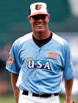 After being picked 4th overall in the 2011 draft, Bundy made his big league debut just over a year later. Even though most people thought it was too soon to call up the 19 year old RHP, he didn't disappoint in his 2 appearances. He only tossed 1.2 innings but did not allow any runs and only 1 hit and one walk.