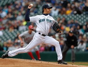 HIsashi Iwakuma is one of the top pitchers in the American League right now. While he may not win the AL Cy Young, he has to be in the conversation. The sophomore had a 14 - 6 record, a 1.006 WHIP (2nd in AL) and a 2.66 ERA (3rd in the AL).